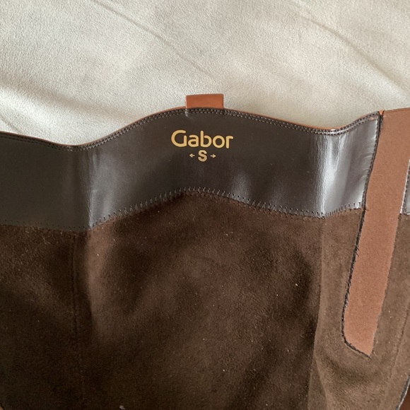 Gabor Brook Brown Leather Equestrian Riding Boot Size 6.5 - Picture 7 of 16